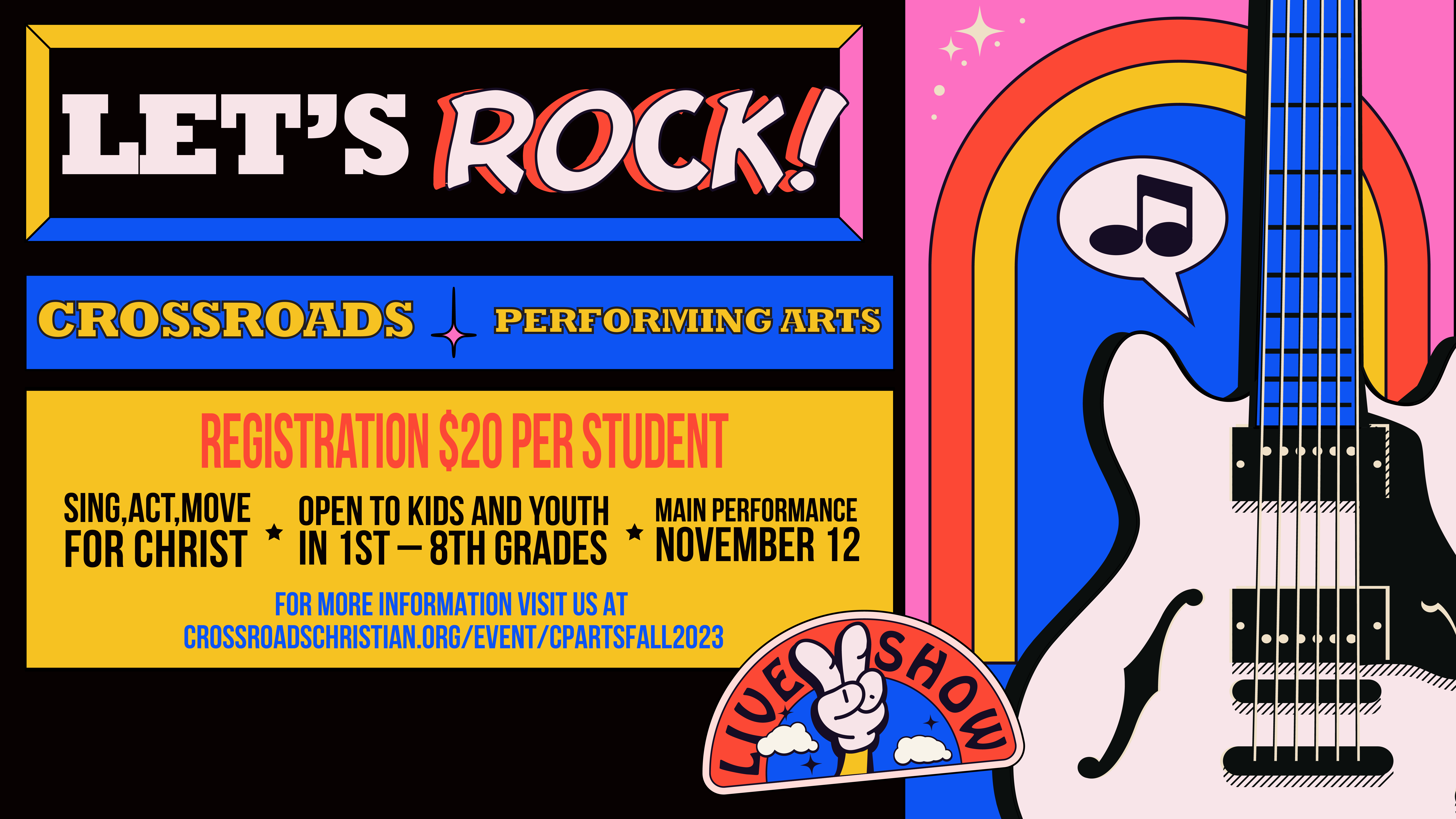 Crossroads Performing Arts - Fall 2023